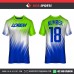YELLOW BLUE DIGITAL SPLASH  SOCCER JERSEYS